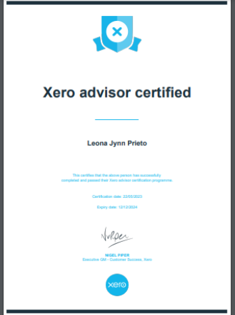 Xero Advisor