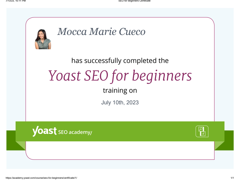 Yoast SEO for Beginners