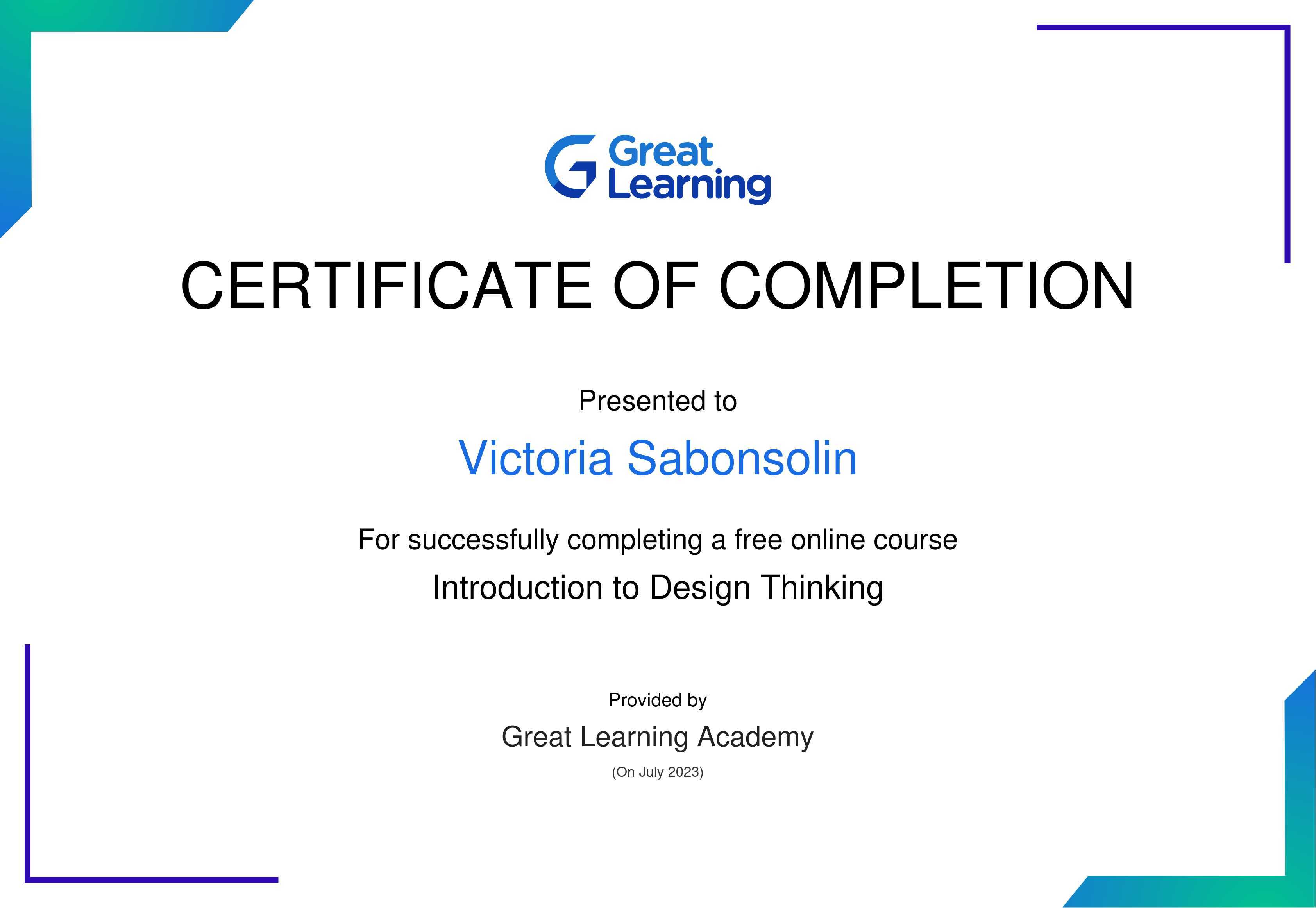 Design Thinking