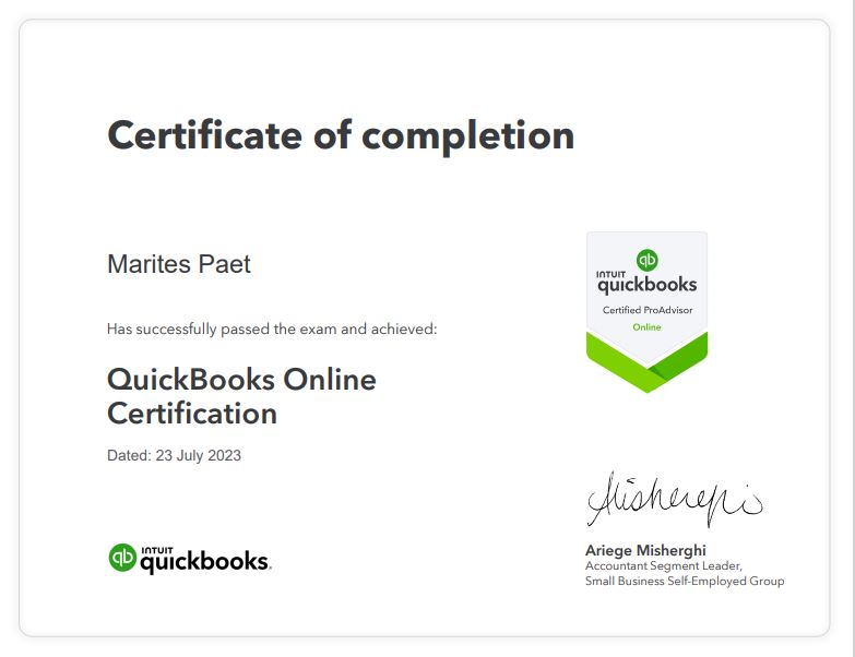 QB CERT