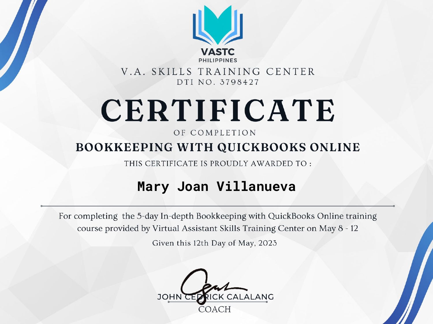 Bookkeeping with Quickbooks Online Training