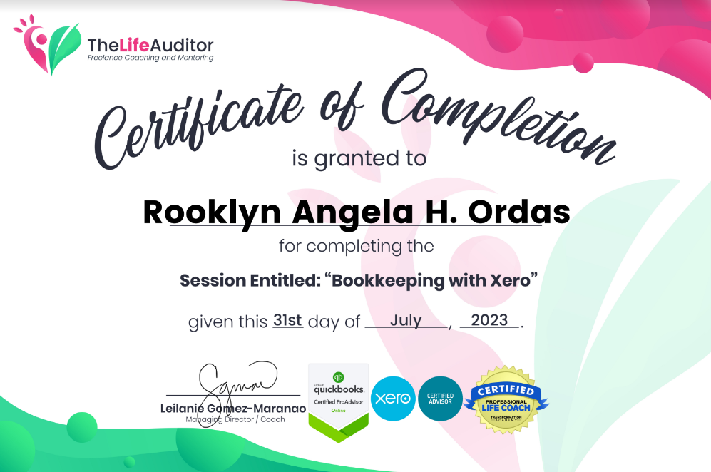 Bookkeeping with Xero