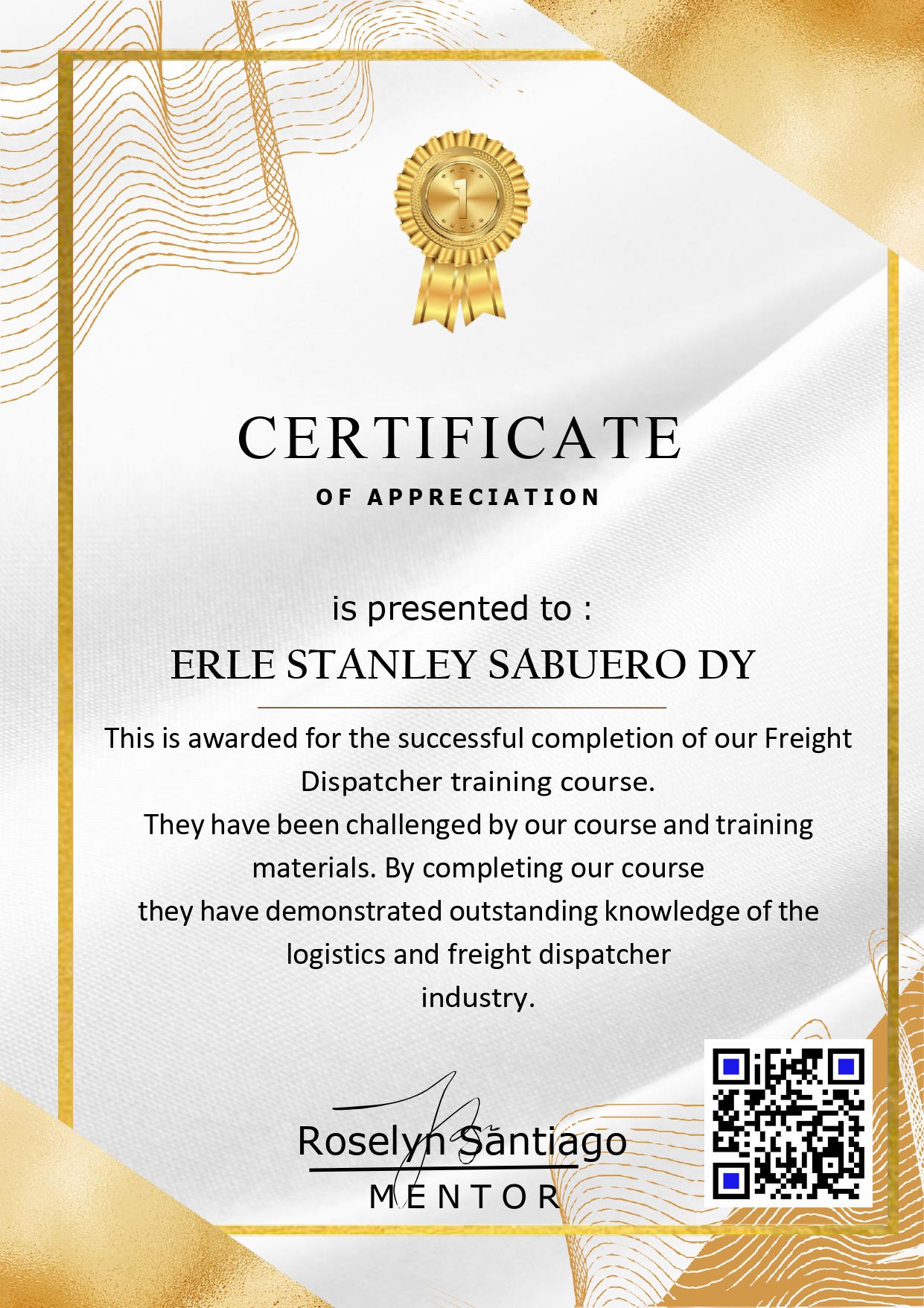 Freight Dispatcher Training Course