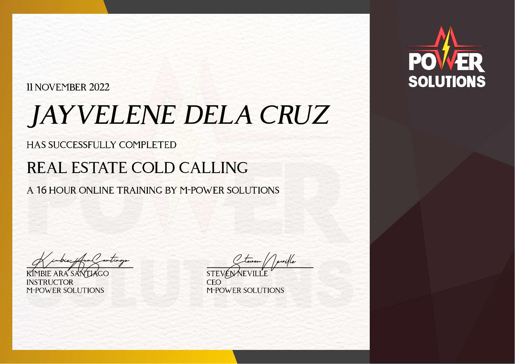 Real Estate Cold Caller