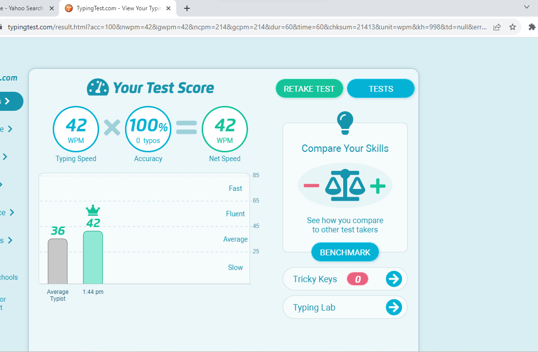 Typing Speed