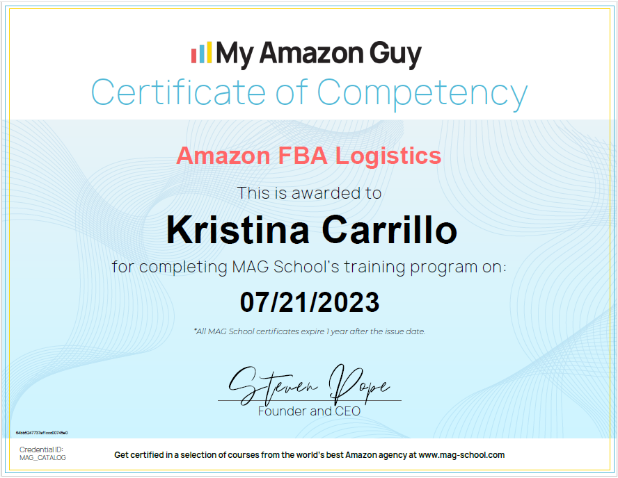 My Amazon Guy Amazon FBA Logistics