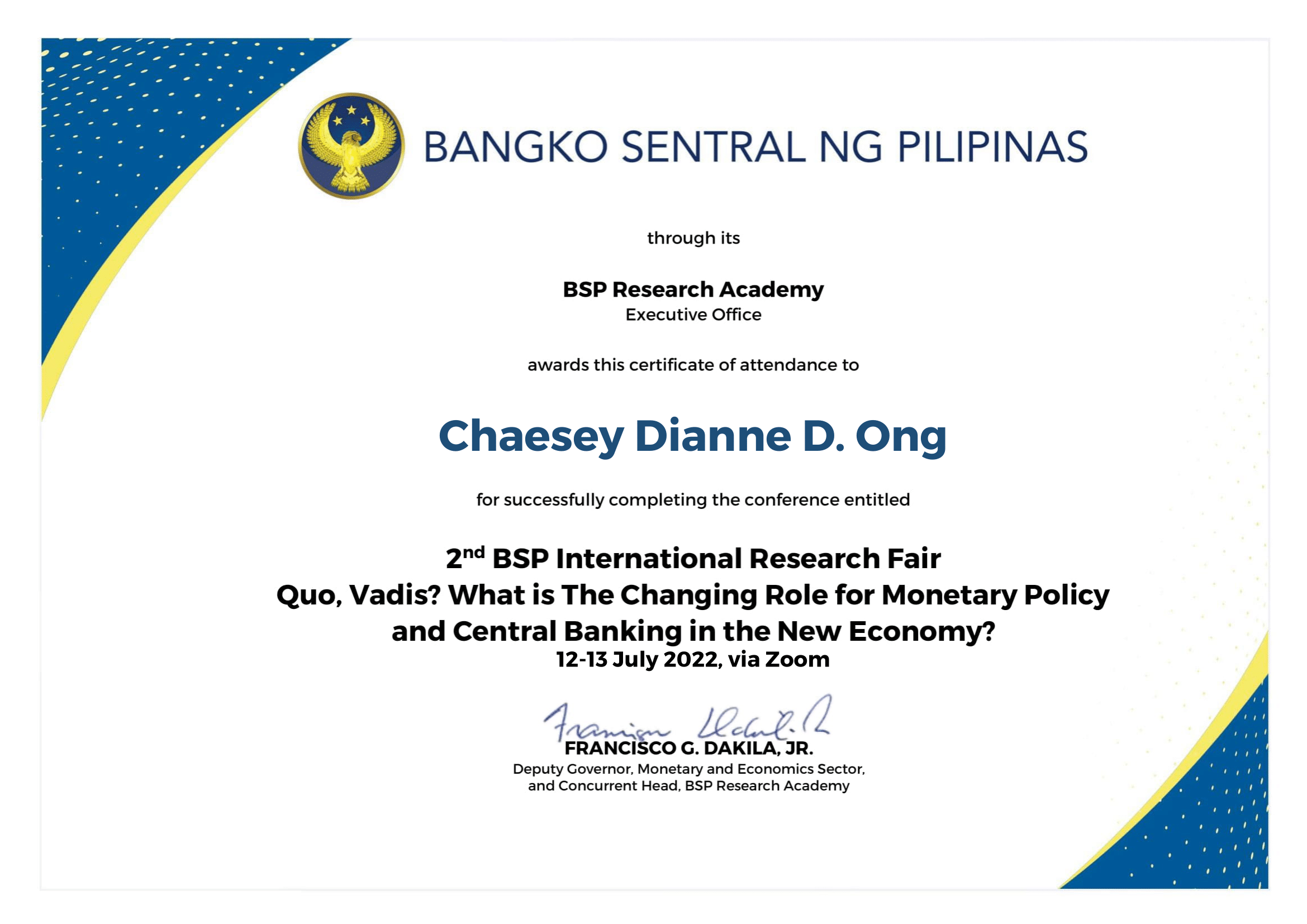 2nd BSP International Research Fair