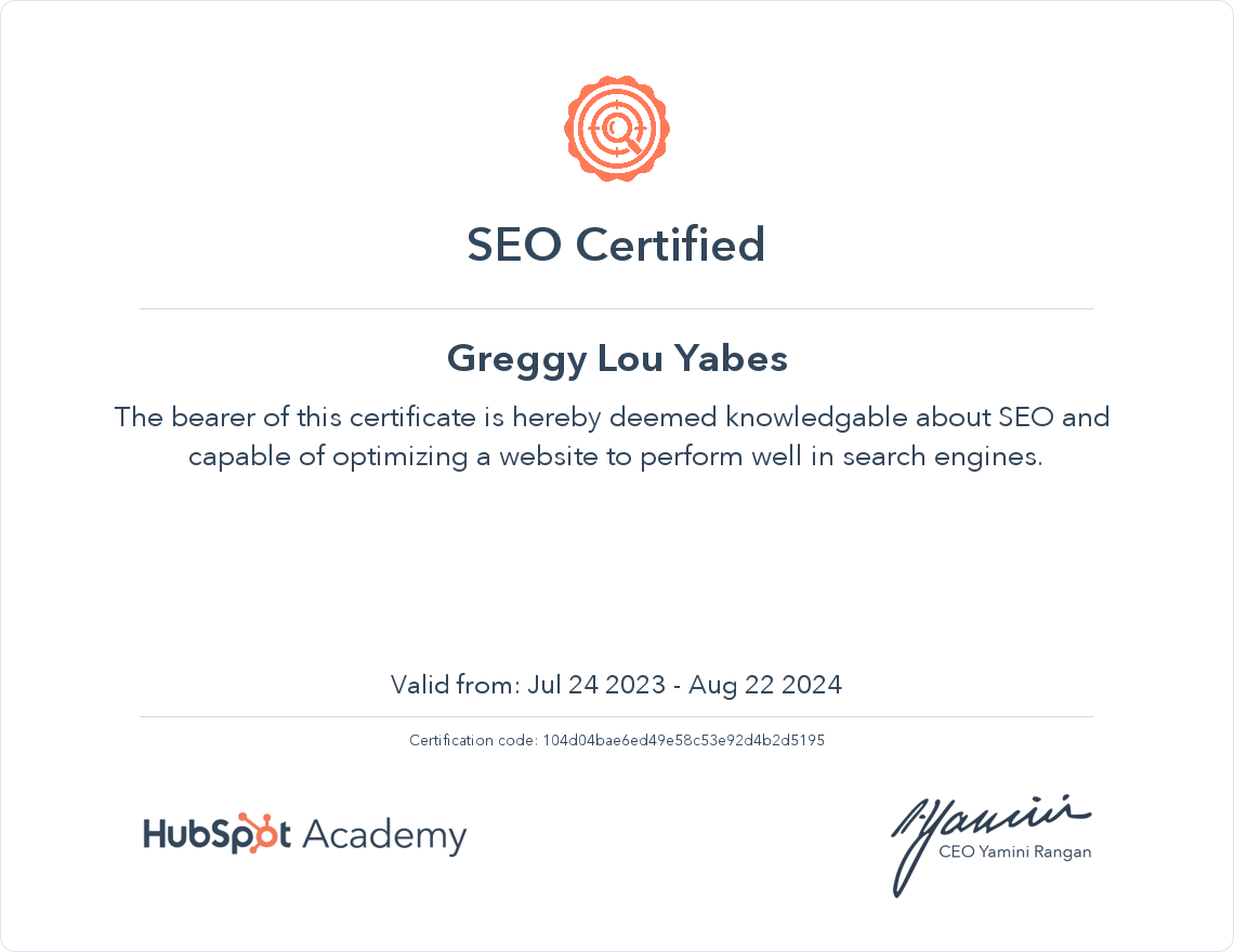 SEO Specialist