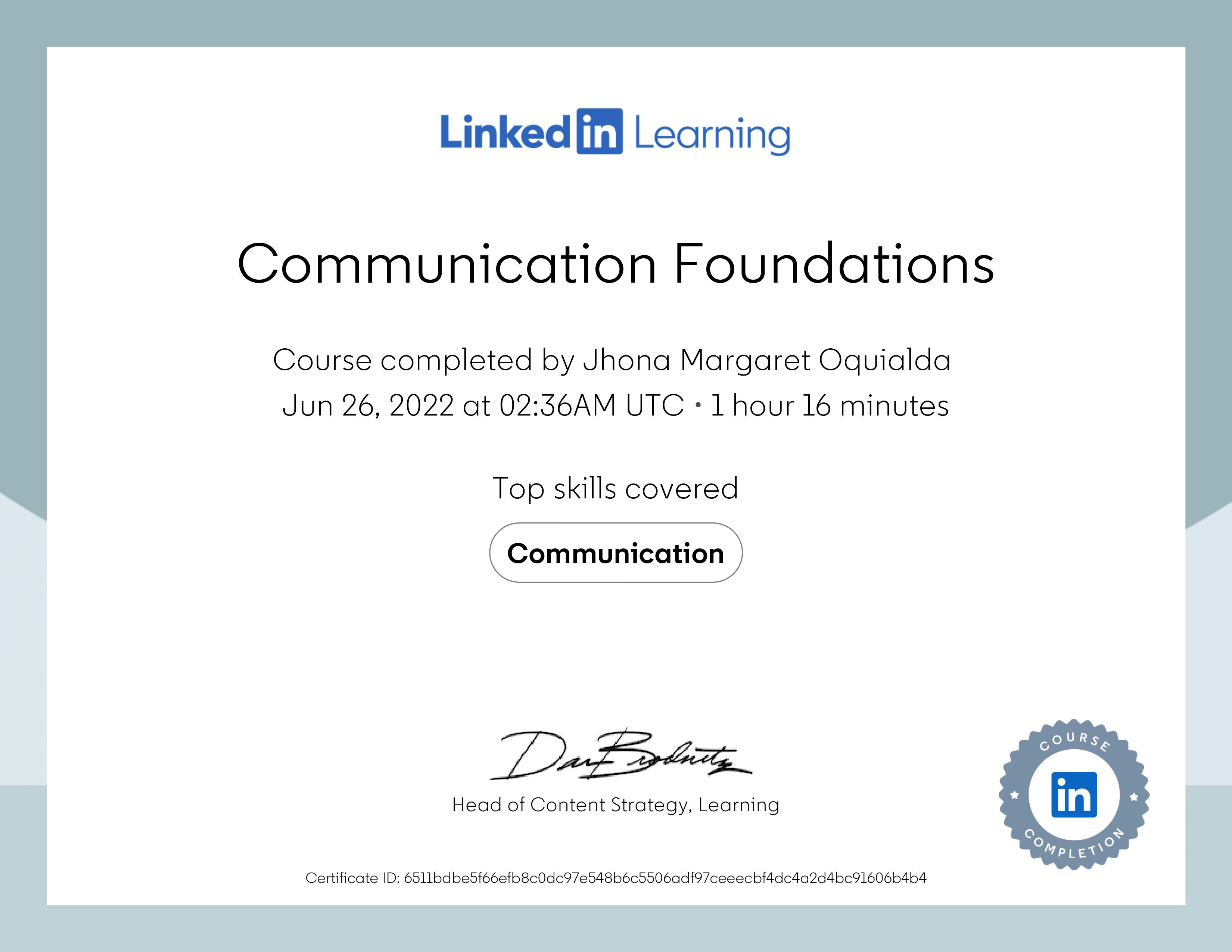 Communication Foundation