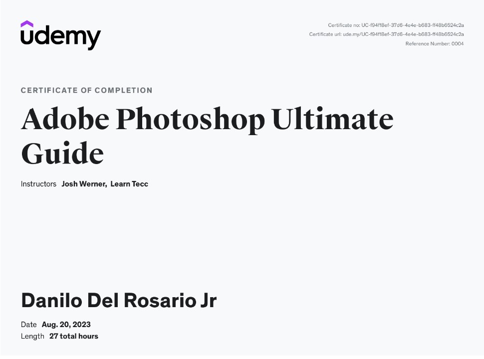 Udemy Photoshop Ultimate Guide