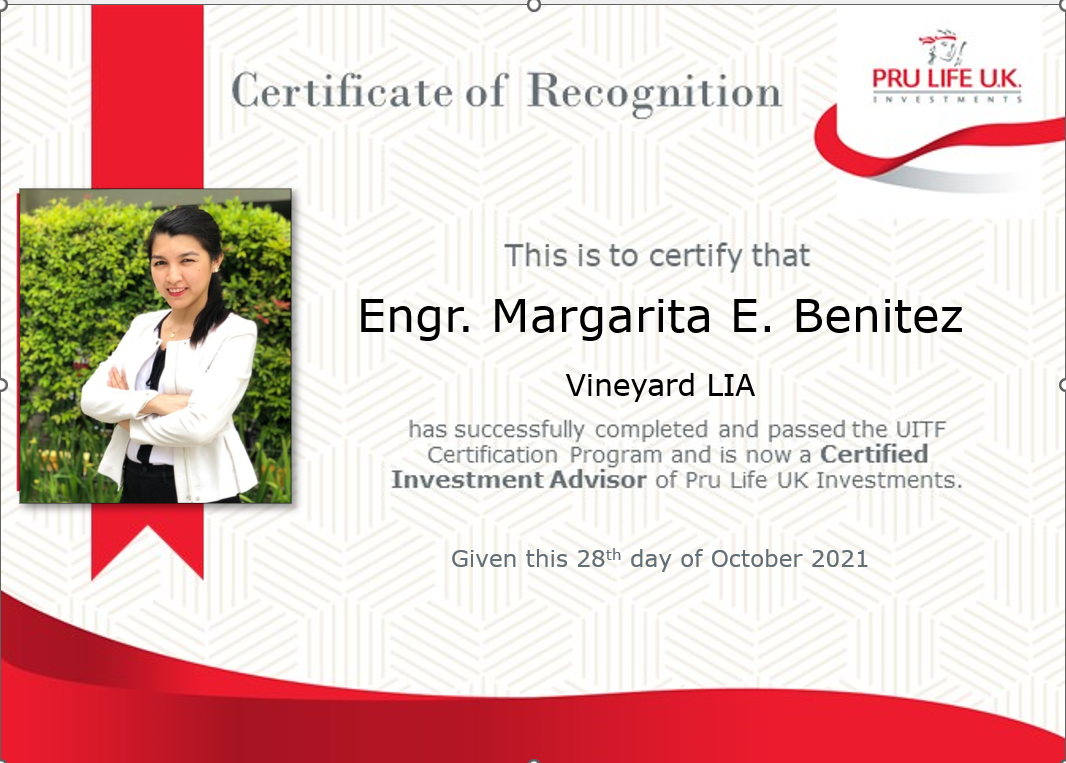 Certified Investment Advisor