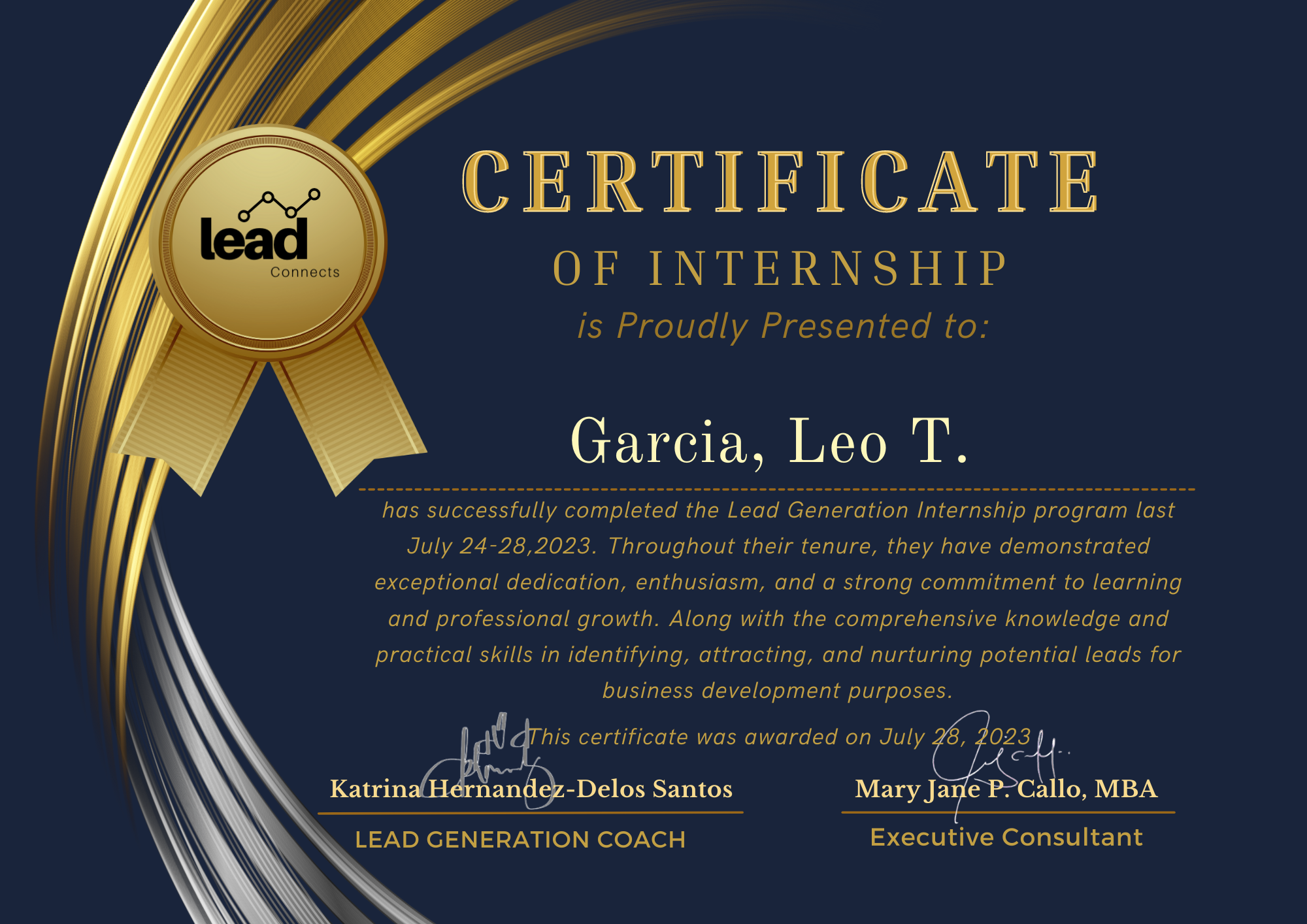 Lead Generation Internship