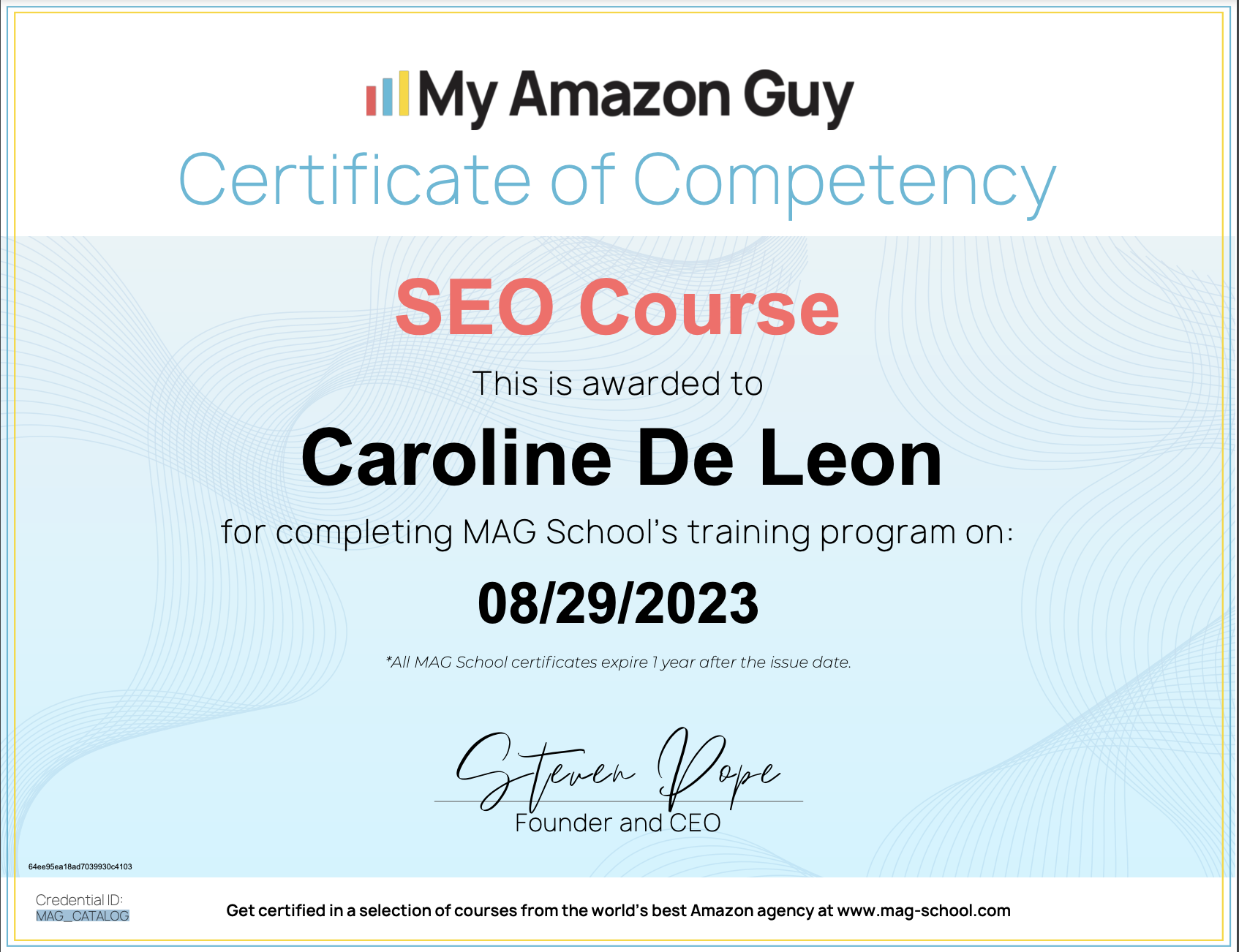 SEO Certification