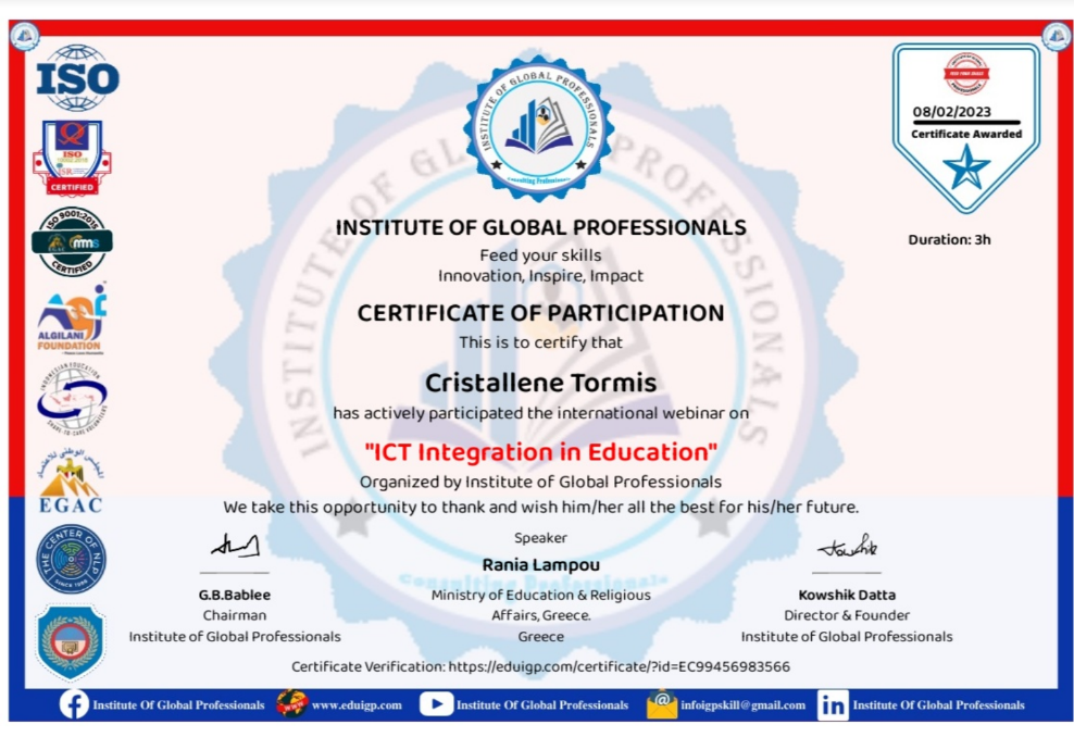 ICT Integration in Education