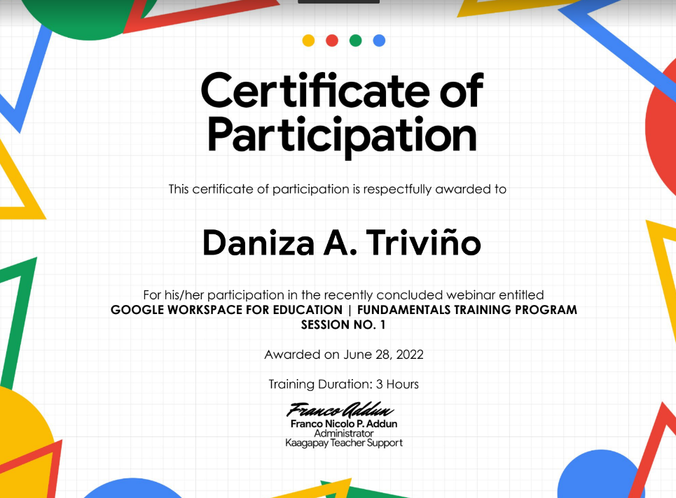 Google Workspace Training Session 1