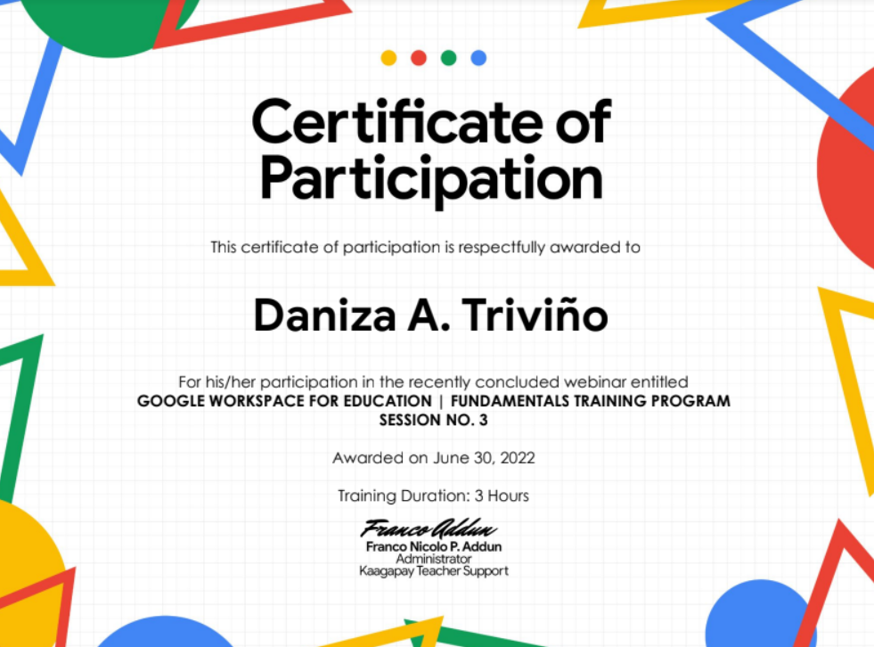 Google Workspace Training Session 3