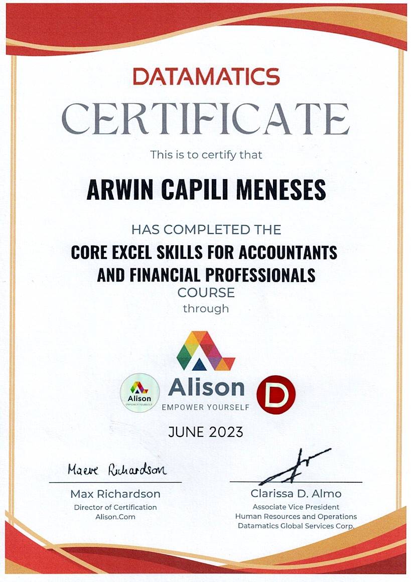 Core Excel Skills for Accountants and Financial Professionals