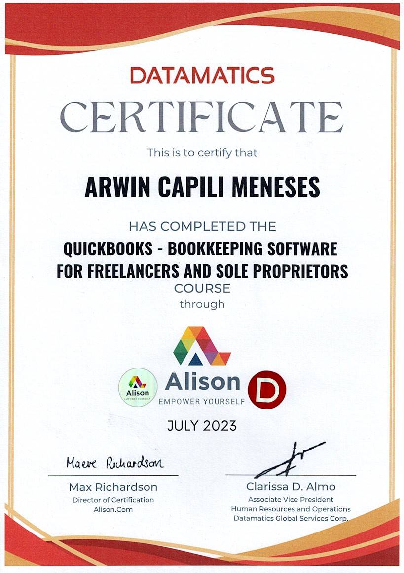 Quickbook - Bookkeeping Software for Freelancers and Sole Proprietors