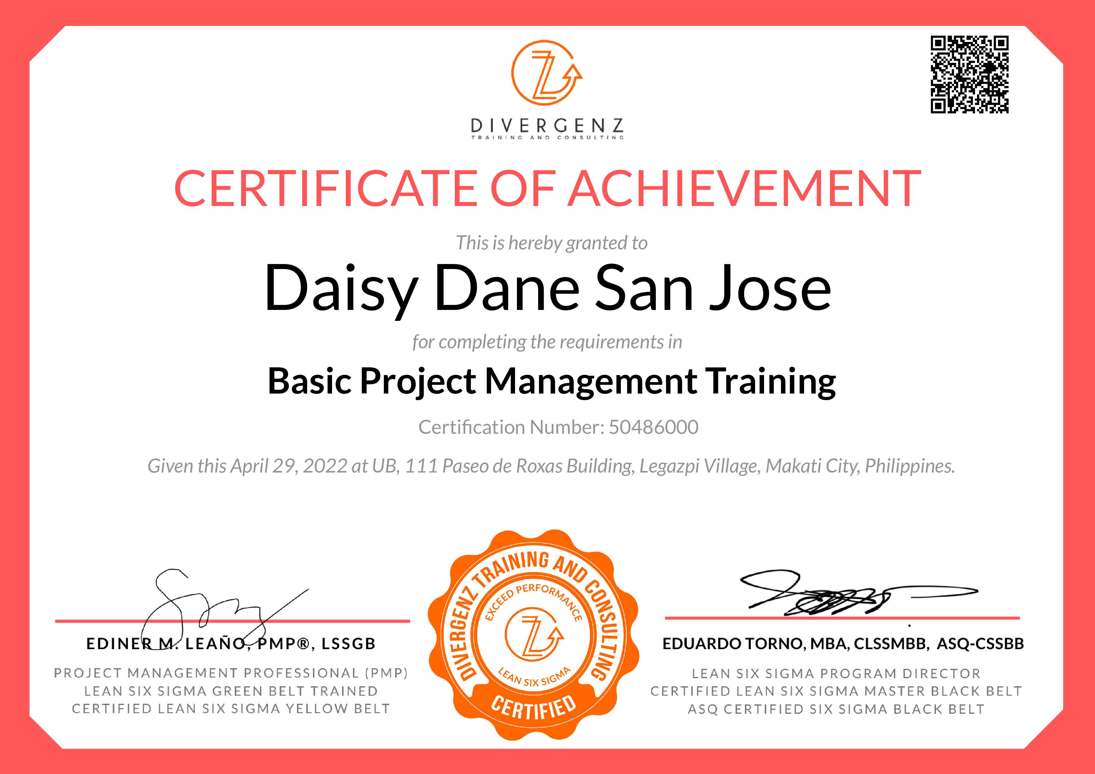 Basic Project Management Training