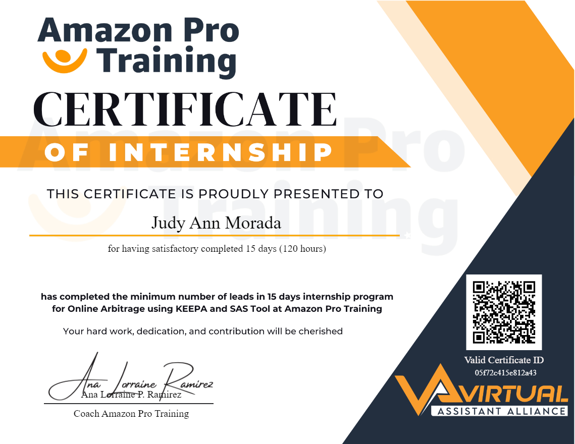 Amazon PR Internship