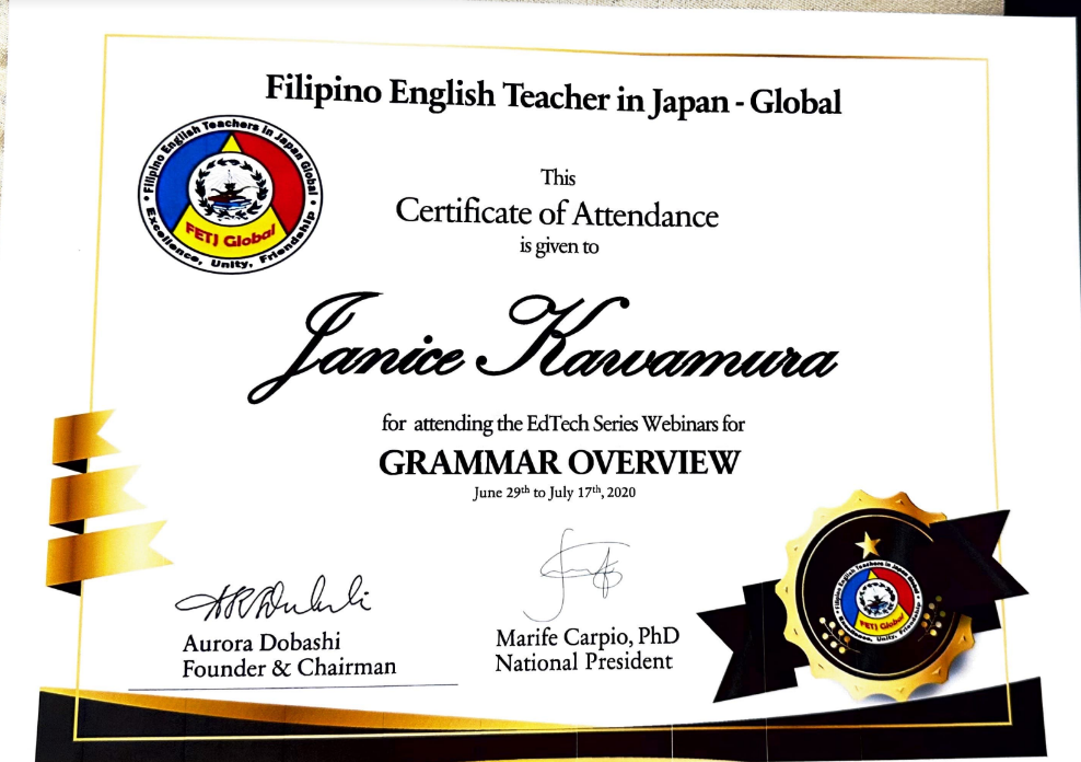 Grammar Overview