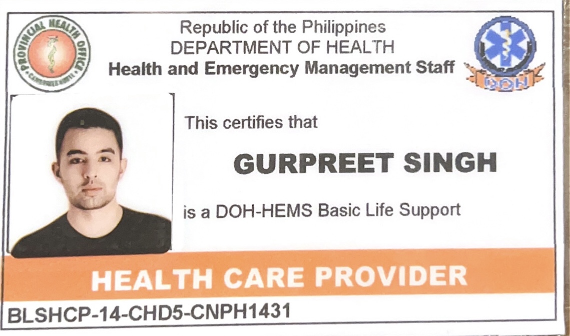 Professinal Health Care Provider