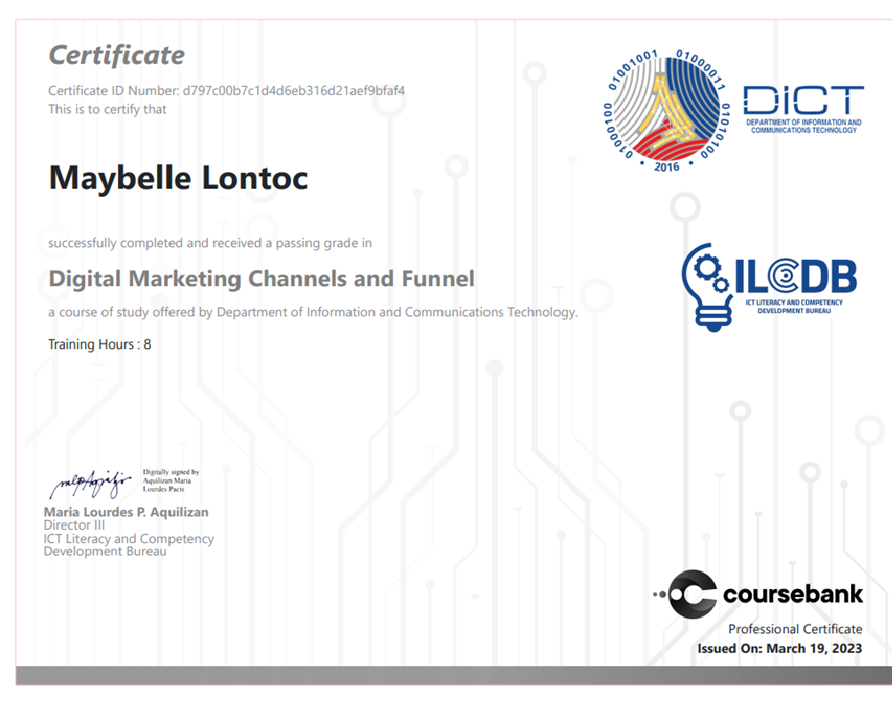 Digital Marketing Channels and Funnel