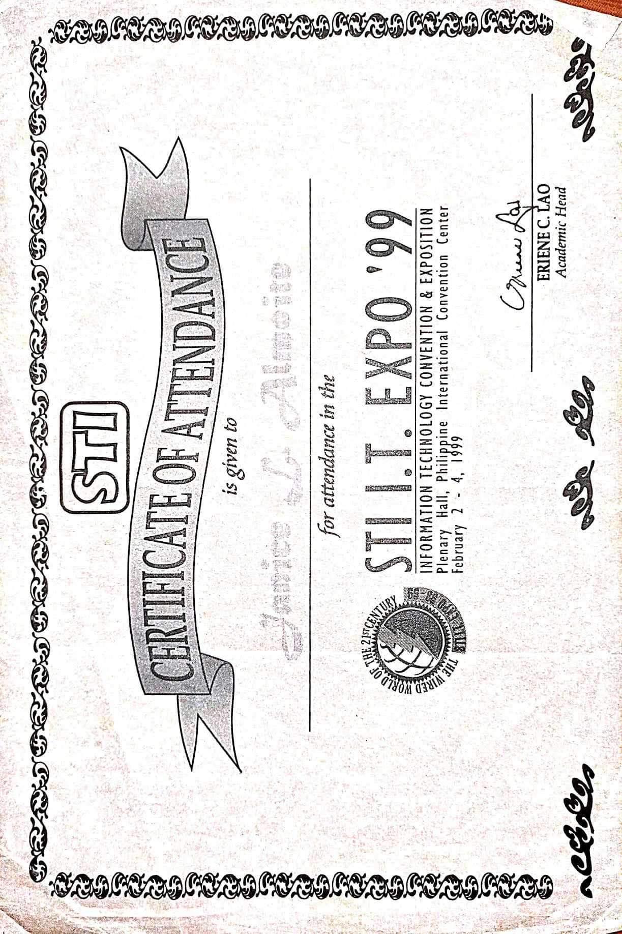 STI I.T. EXPO `99
