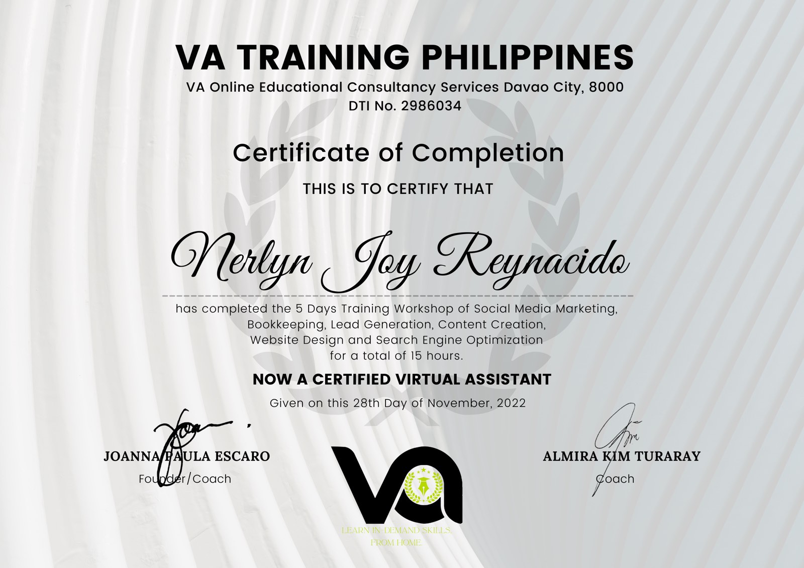 Virtual  Assistant