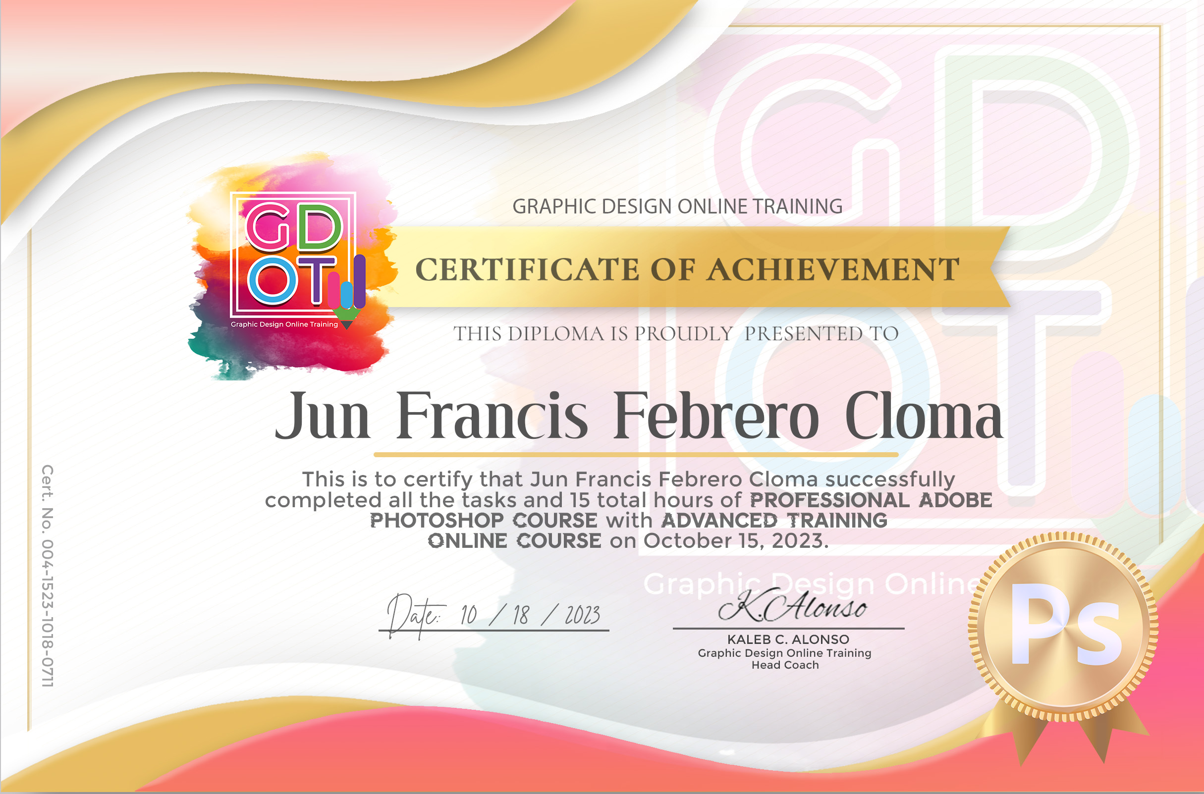 Graphic Design Certificate