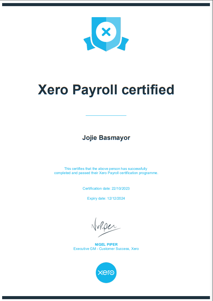 Xero Payroll