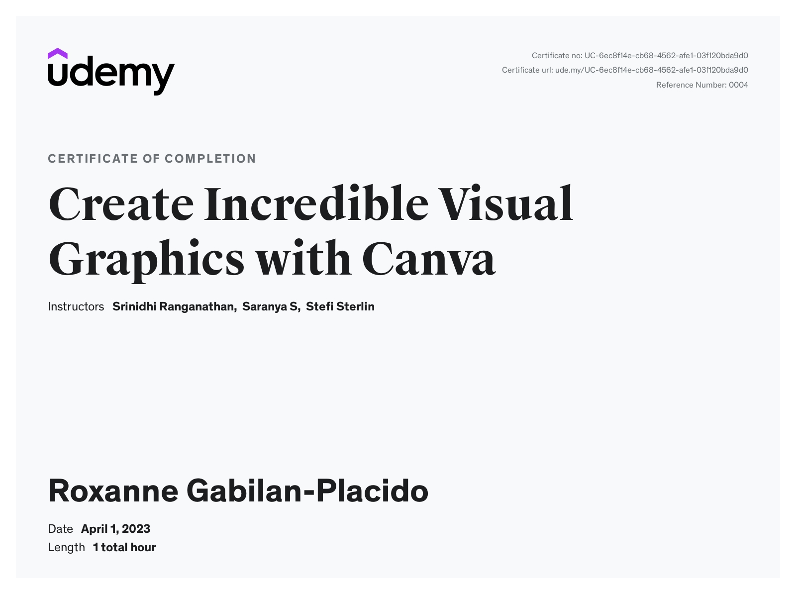 Visual Graphic with Canva