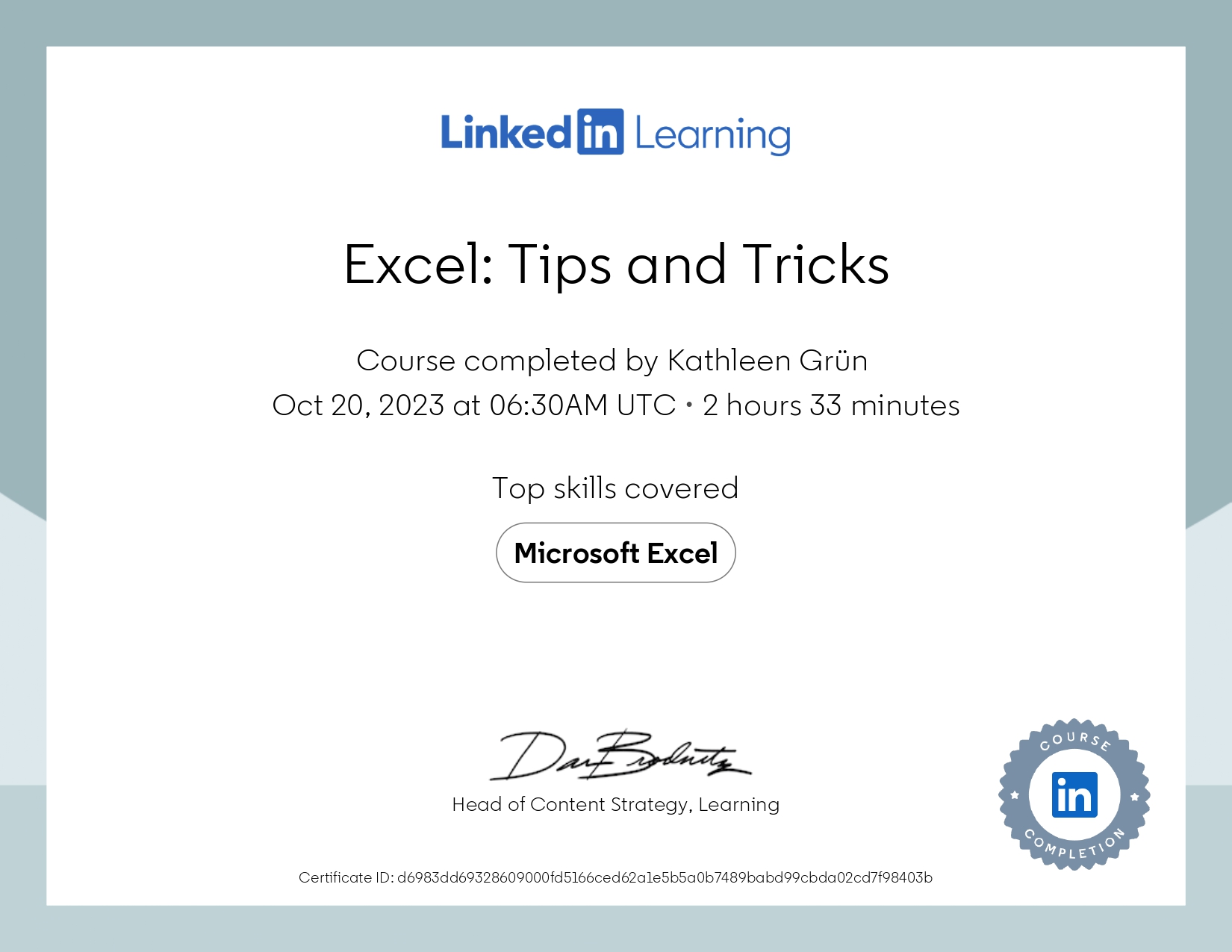 Excel Tips and Tricks