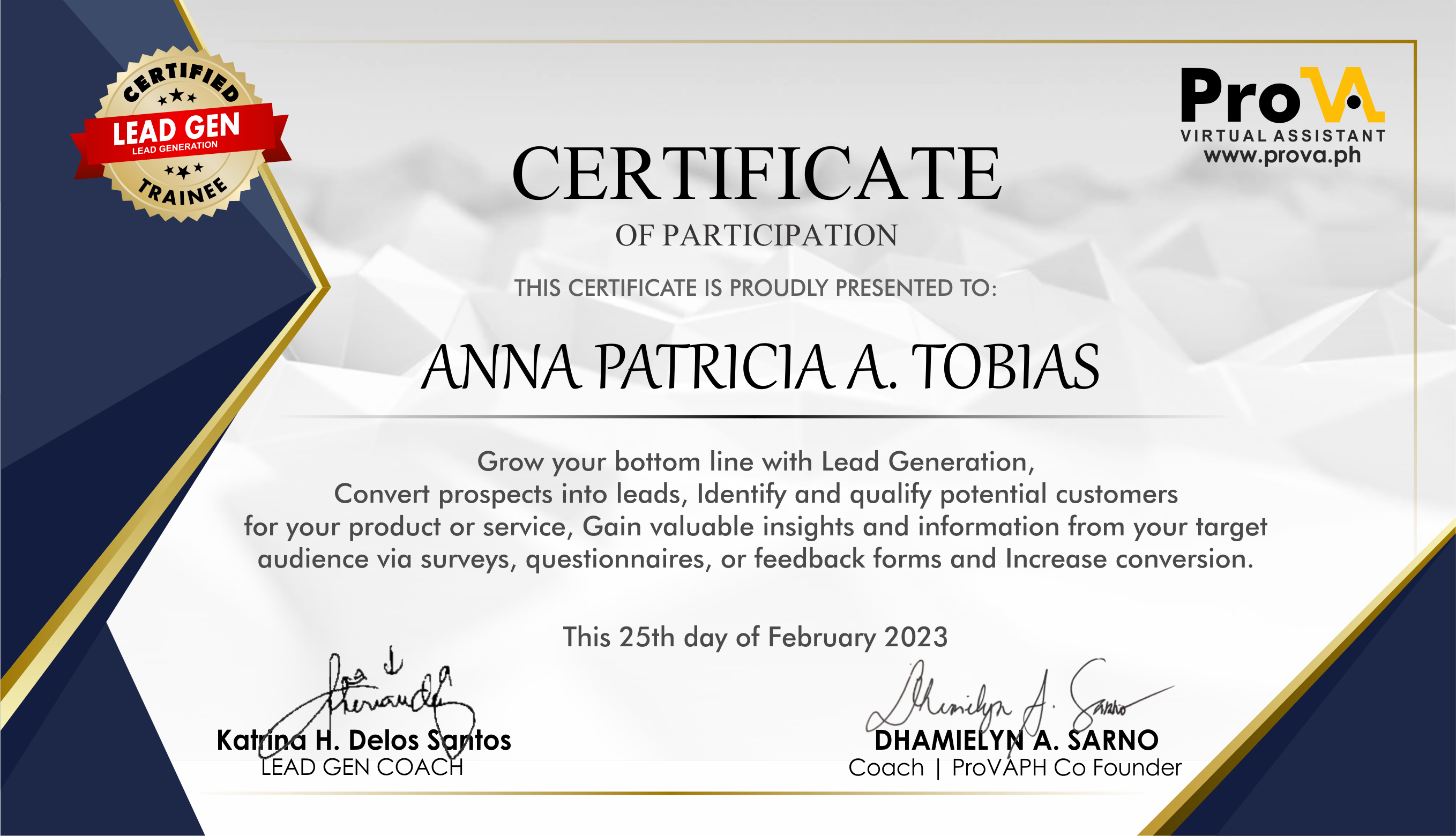 Lead Generation and Email Marketing Training