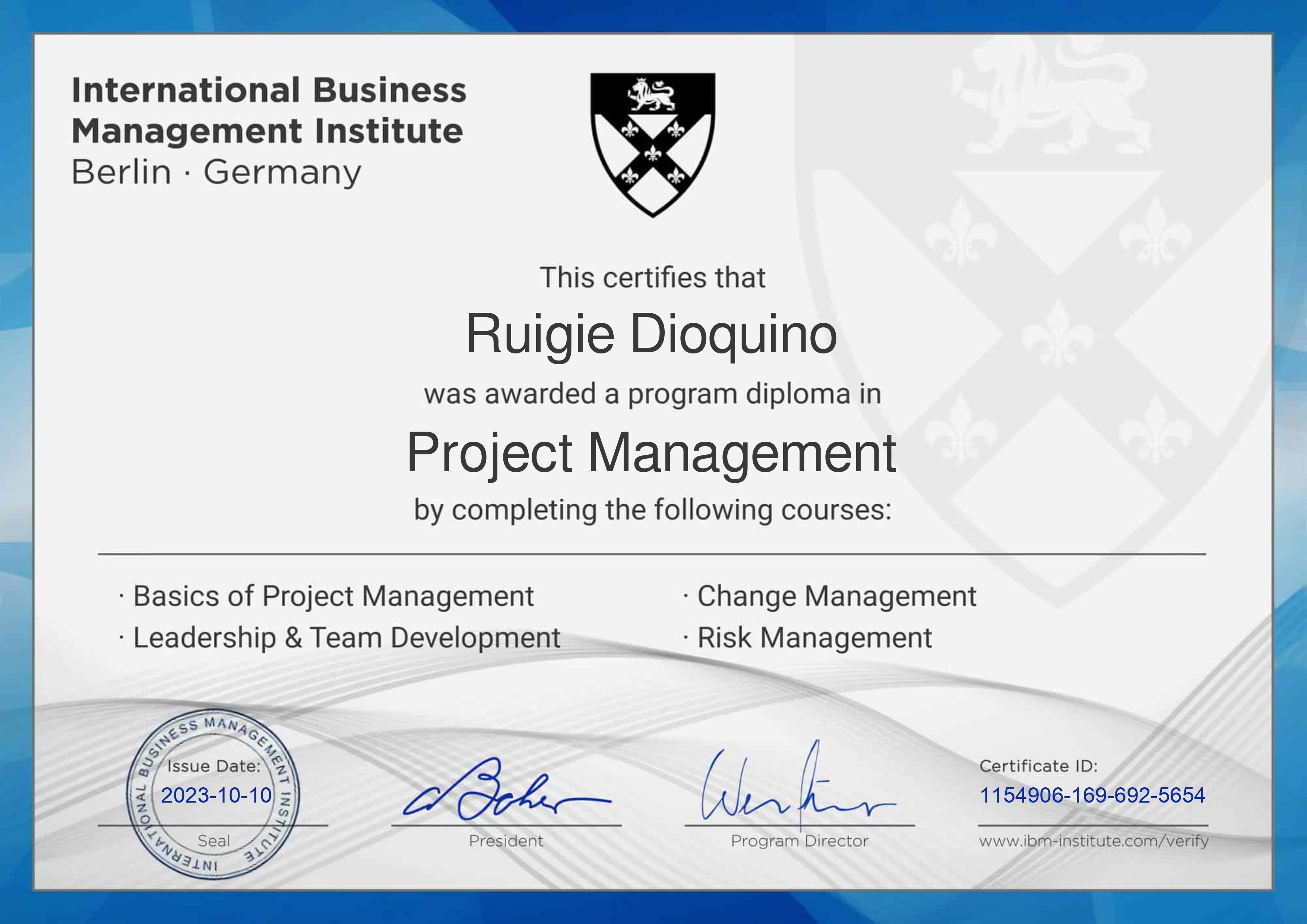 Project Management