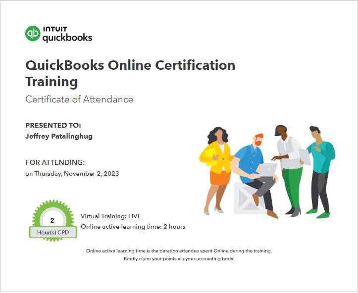 QuickBooks Online Certification Training