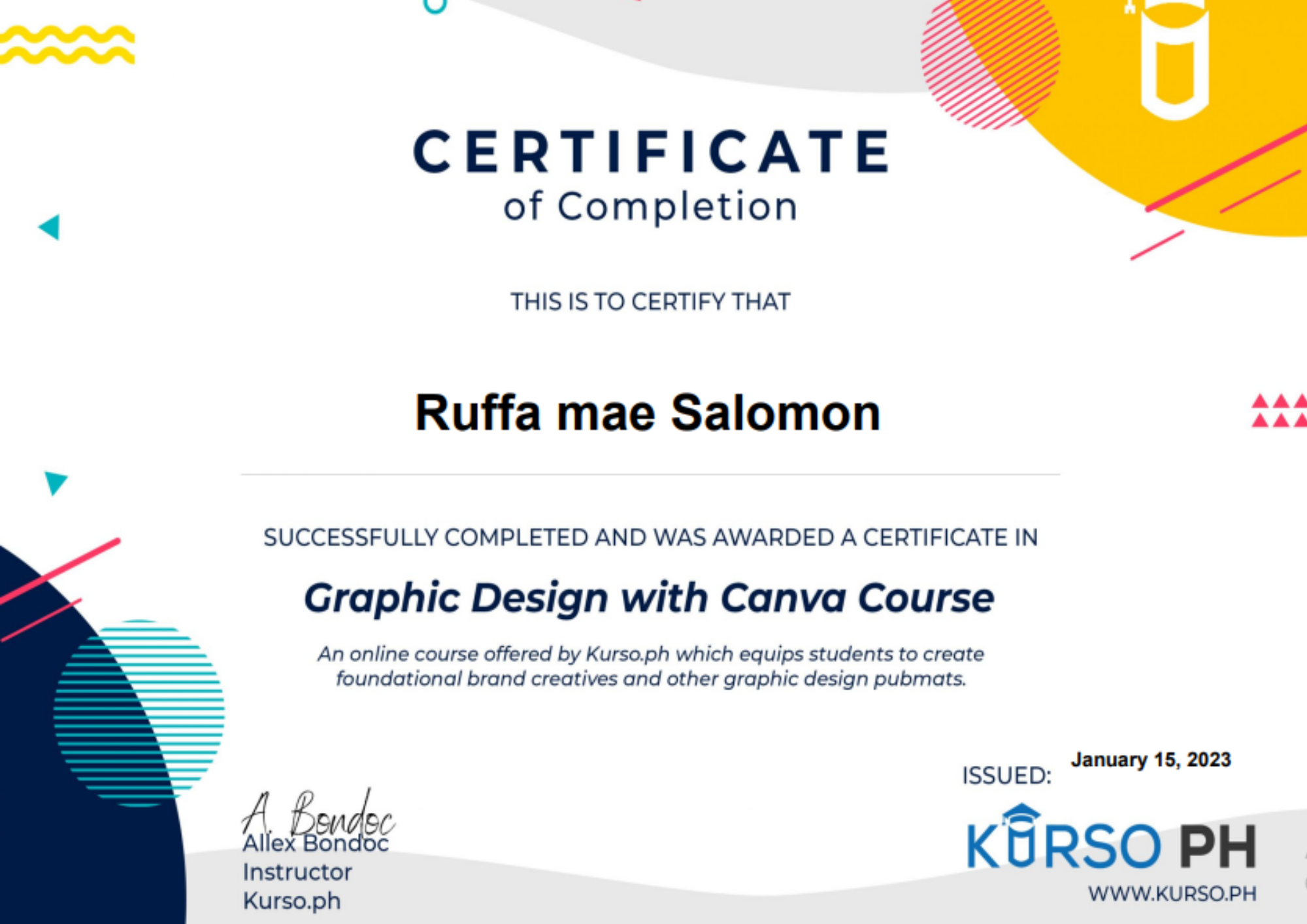 Graphic Design Course