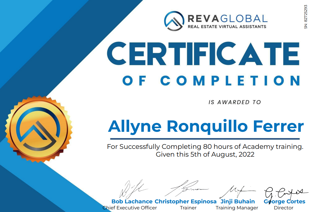 REVA Global Academy (General Virtual Assistant)