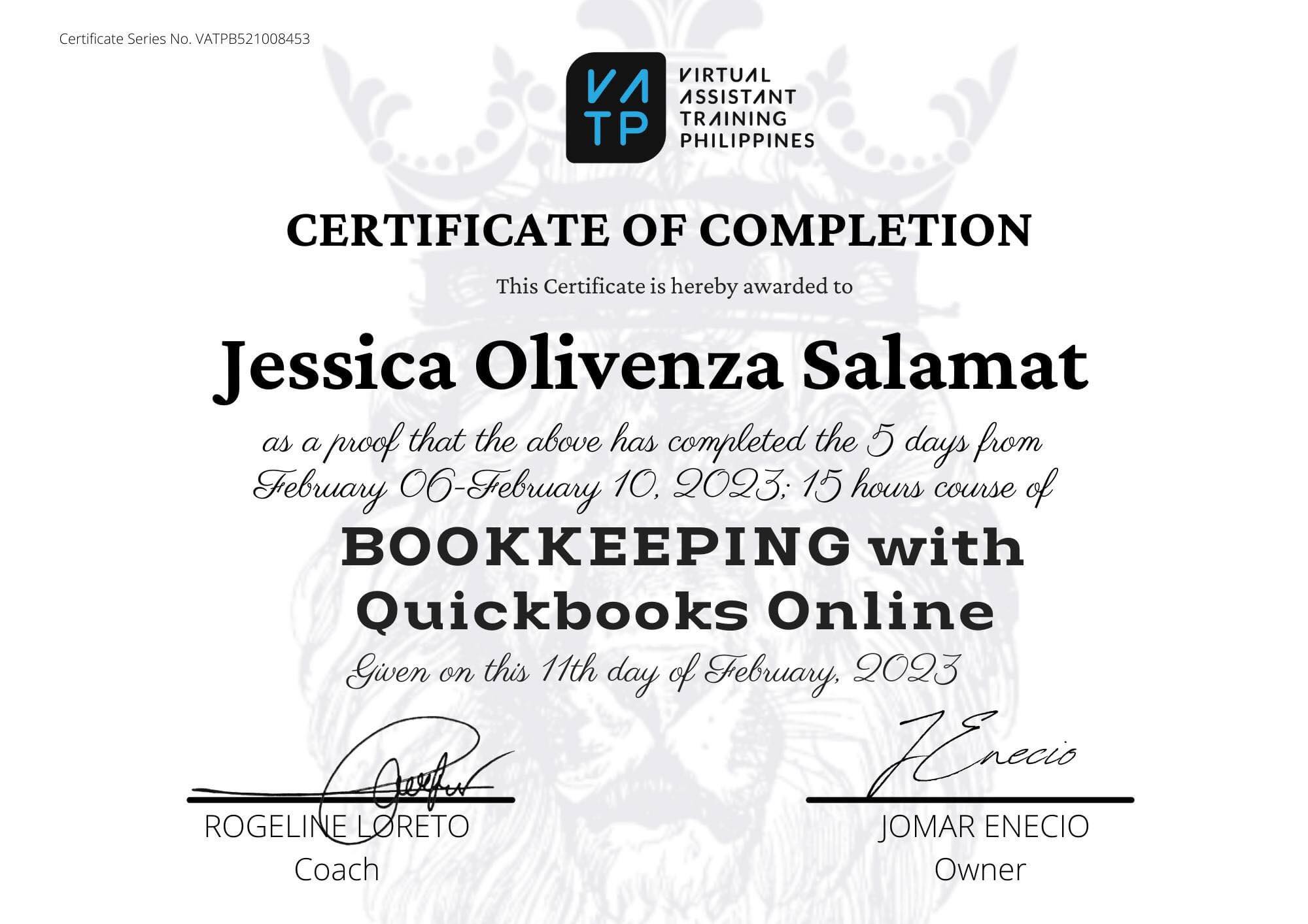 BOOKKEEPING with QuickBooks Online