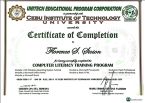 Computer Litiracy Training Program