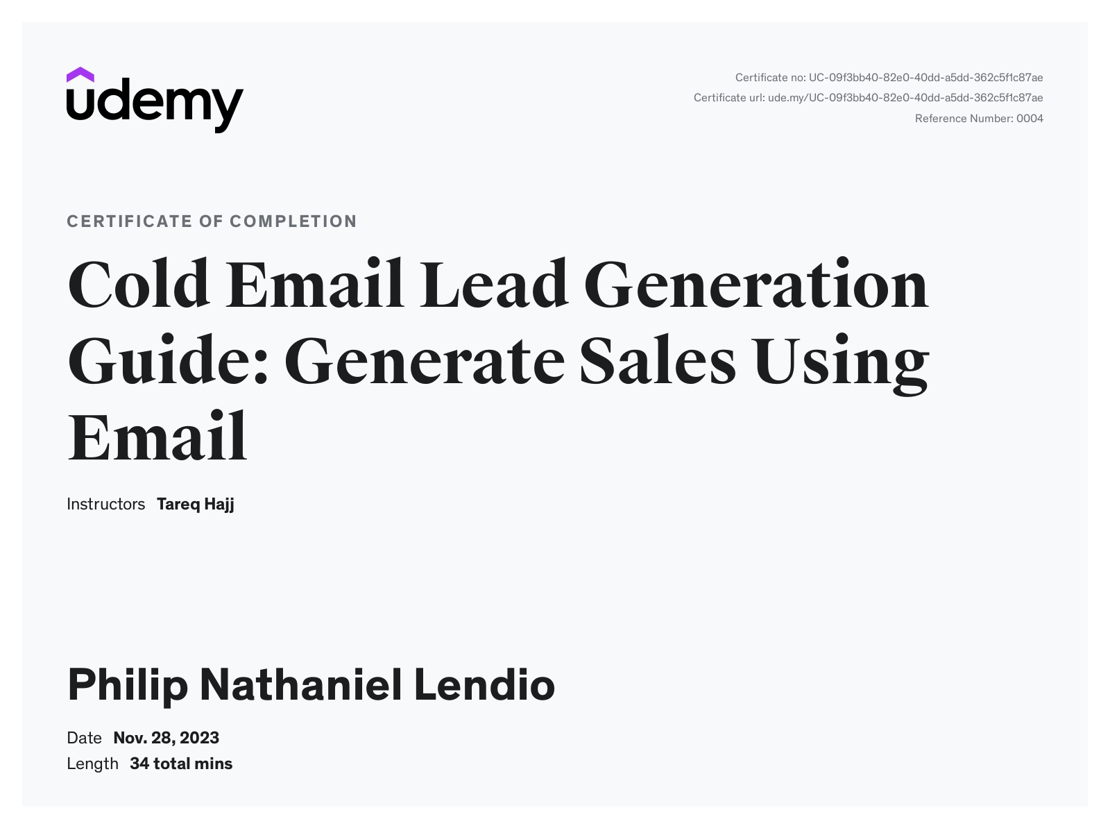 Cold Email Lead Generation