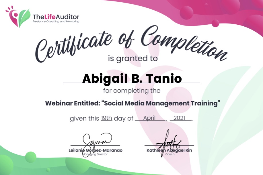 Social Media Management Training