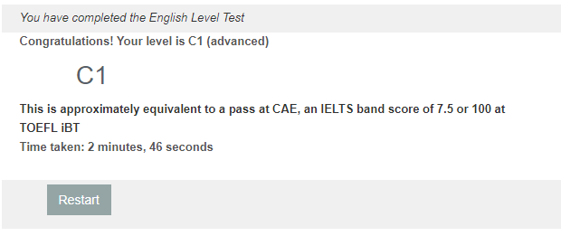 English Test