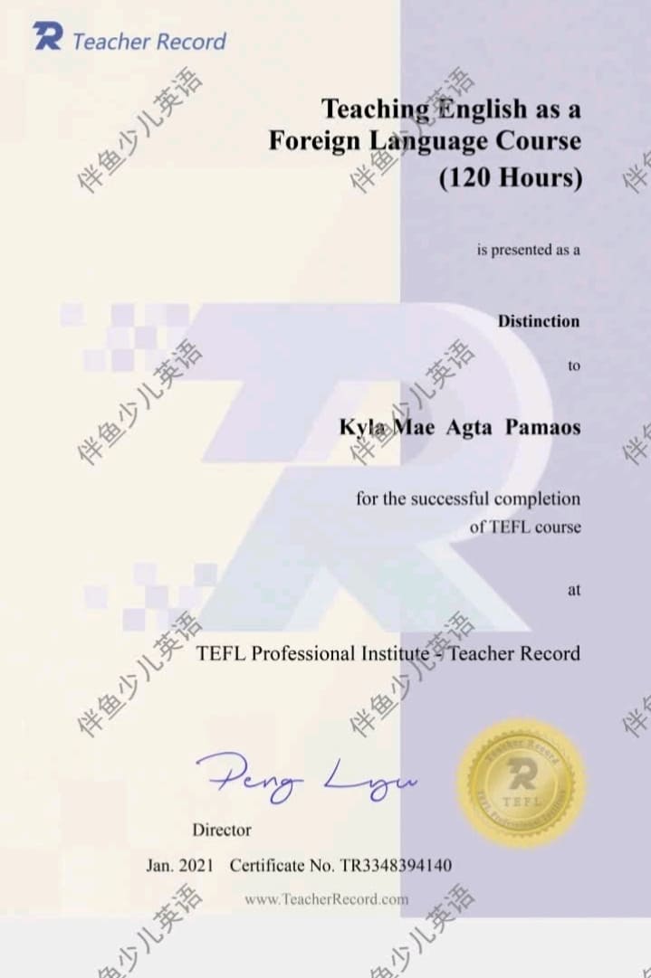 TEFL Cert