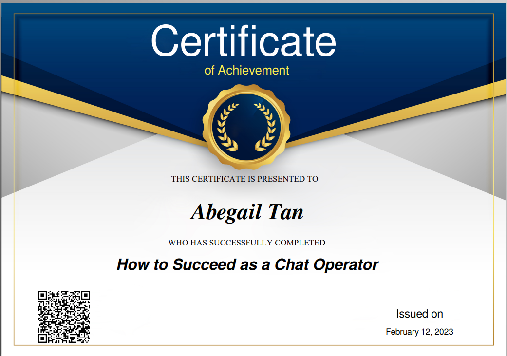 Chat Operator Completion