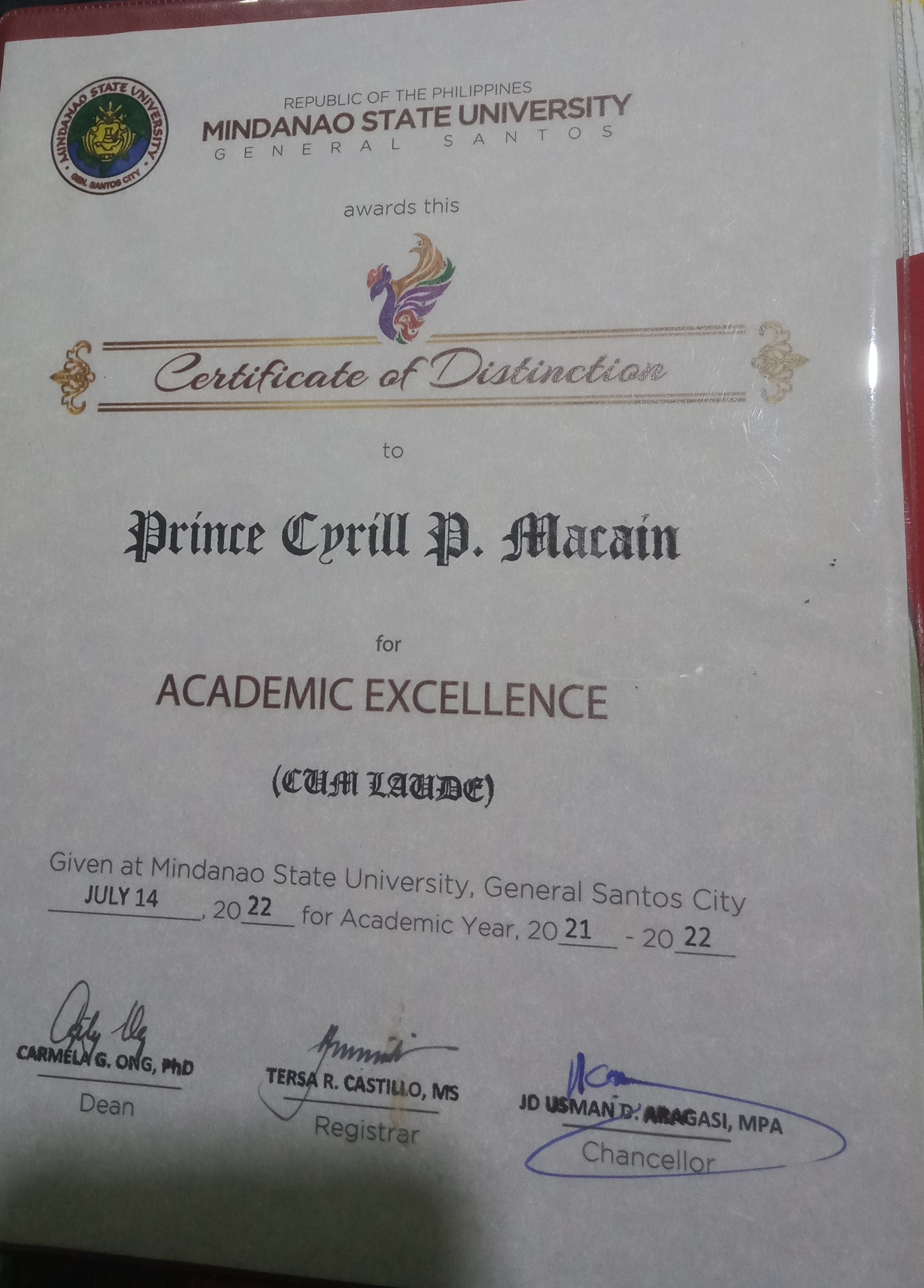 College Diploma