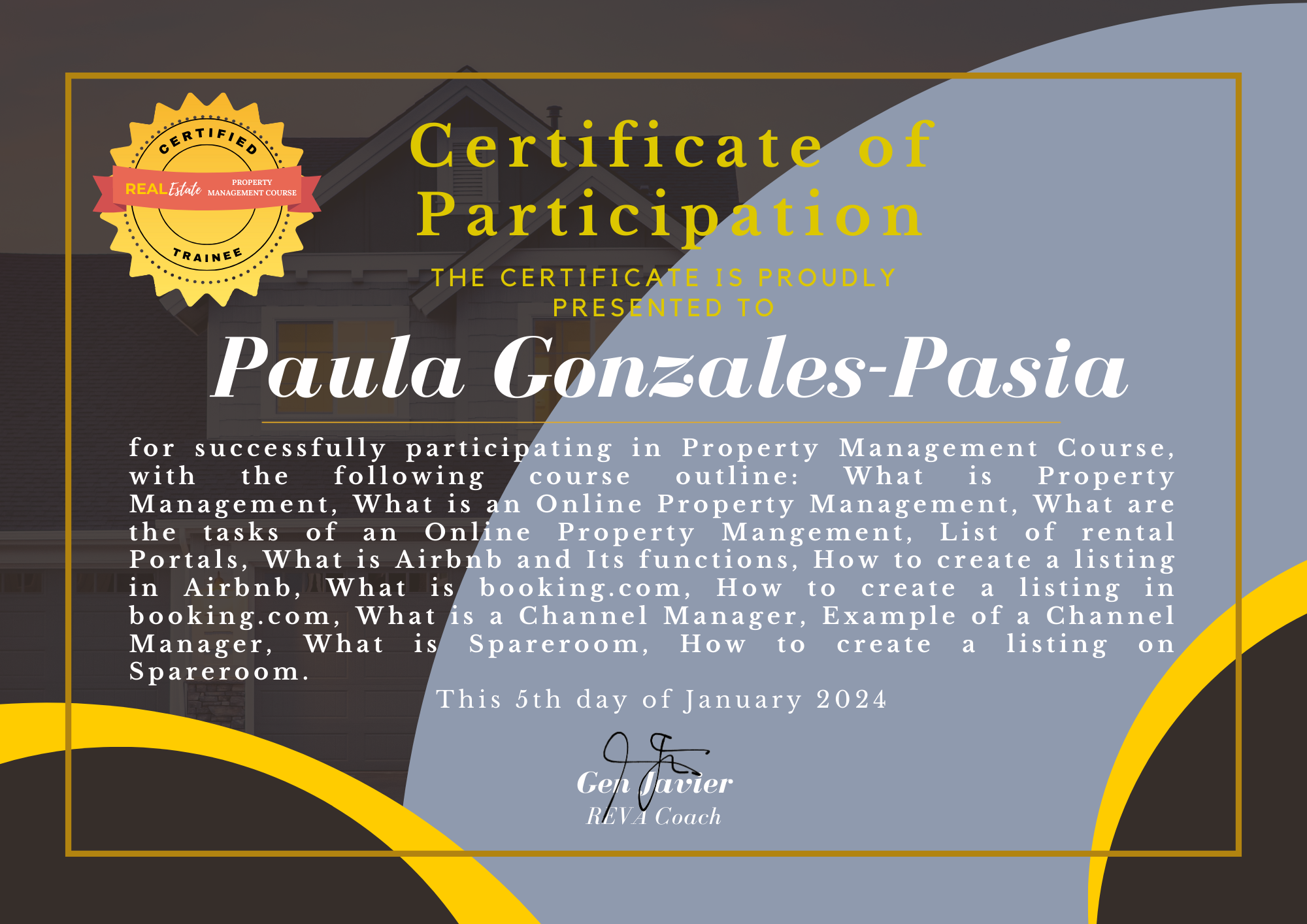 Property Management Training