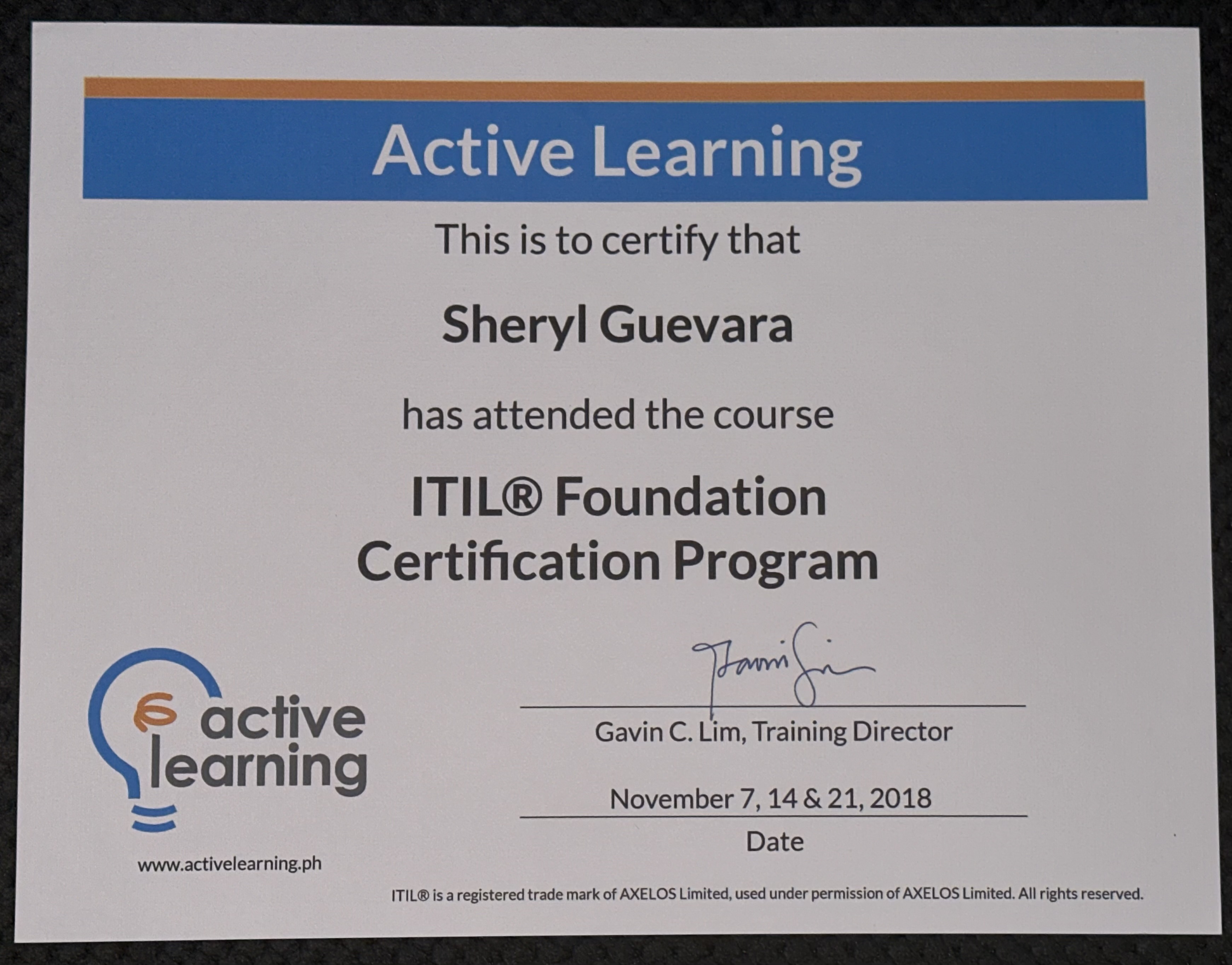 ITIL Foundation