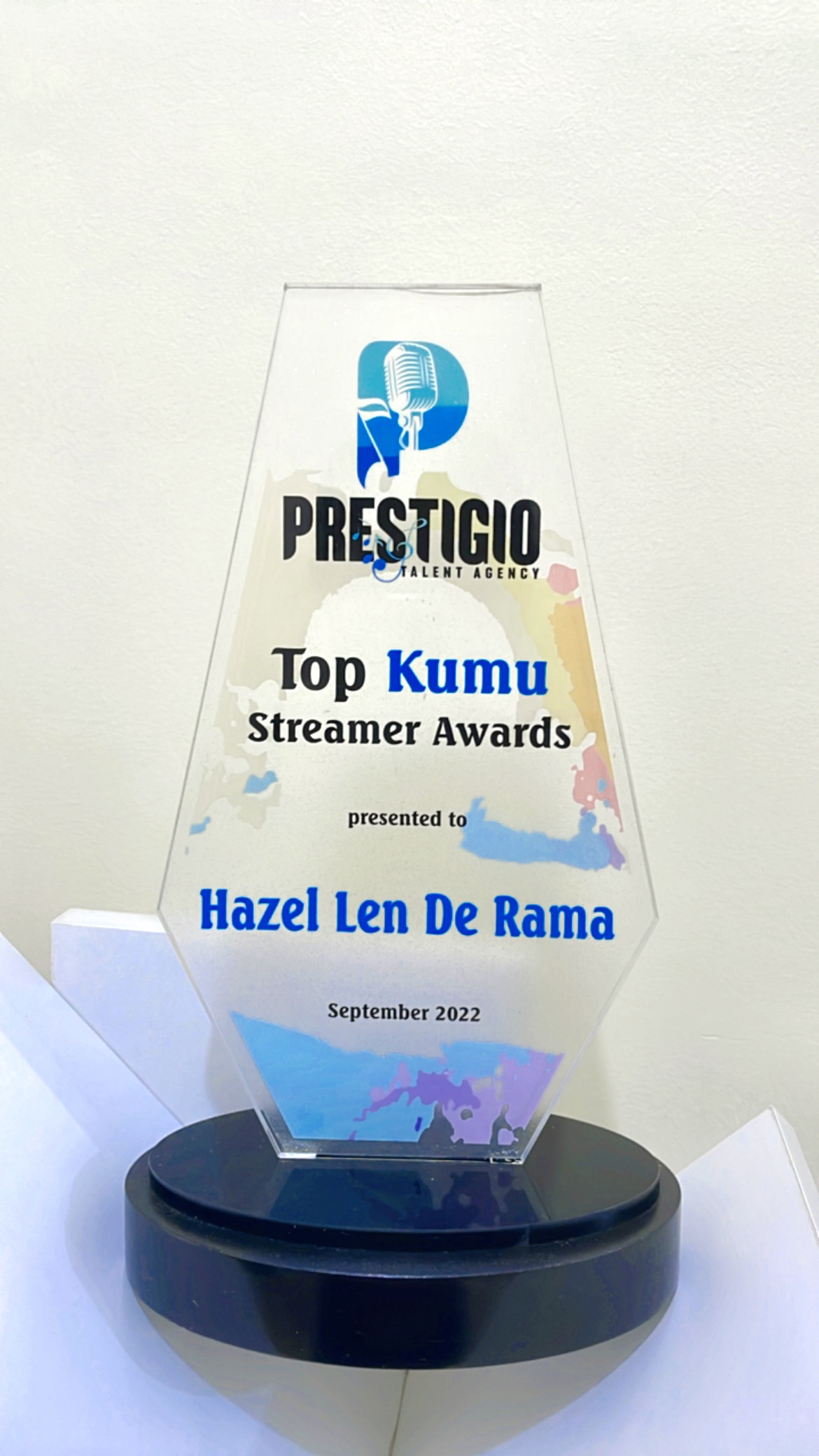 Award for being on top of kumu content creation