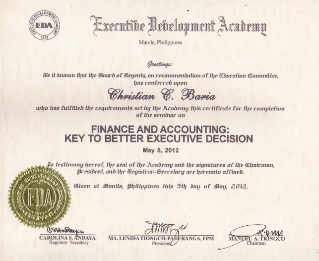 C1_Finance & Accounting Cert
